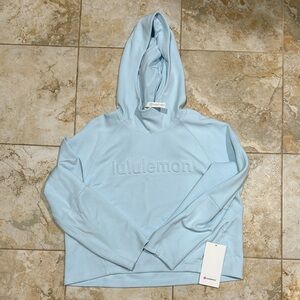 Brand New Lululemon Light Blue Airwrap Hoodie